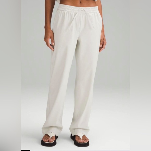 lululemon athletica Pants - NWOT Lululemon Luxtreme Mid-Rise Straight-Leg Trouser Trench bone